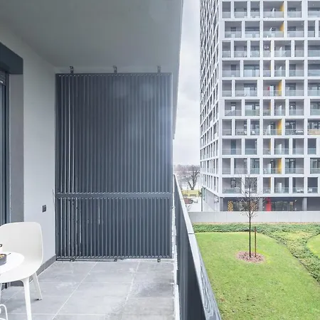 Balcony - Modern - Comfy Apartament Budapesta