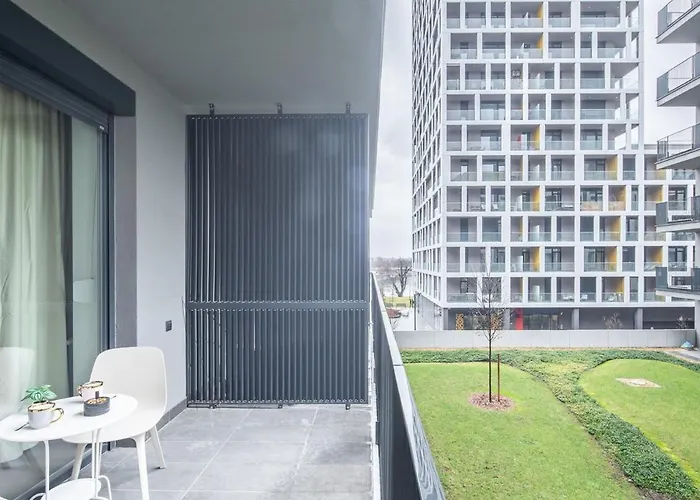 Balcony - Modern - Comfy 公寓 布达佩斯